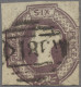 Great Britain: 1847, 6d Mauve Embossed, Two Copies With Margins Clear To Just In - Oblitérés