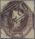 Great Britain: 1847, 6d Mauve Embossed, Two Copies With Margins Clear To Just In - Oblitérés