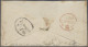 Great Britain: 1858-1869, Sechs Gute Auslandsbriefe, Im Einzelnen: Mi.-Nr. 13 Z - Cartas & Documentos