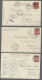 British Post In Morocco: 1905-1908, Acht Verschiedene Ansichtskarten Aus Einer K - Autres