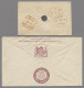 Great Britain - Postal Stationary: 1841-1910, Drei Interessante Stücke, Dabei Pr - Otros