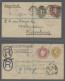 Great Britain - Postal Stationery: 1889-1894, Drei Attraktive Privat-GA-Umschläg - Other