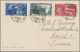 Delcampe - Italy: 1932, March To Rome, Complete Set Of 20 Values On Six Cards/cover To Swit - Marcophilie