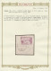 Italy: 1961, "Gronchi Rosa", Used On Piece, Outstanding Quality, Attest Raybaudi - 1961-70: Marcophilie
