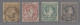 Monaco: 1885, 1-3 Ungebraucht Orig.G. Sowie Nr. 4-8 Gestempelt, Pracht, Mi. 446 - Used Stamps