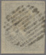Norway: 1855, 4 Skill. Blau, Vollr. Kab.Stück Mit 11-Strich-Stempel - Used Stamps
