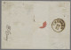 Österreich: 1850, Freimarken 3 Kr. Rot Auf Handpapier In Type IIIa Und 6 Kr. Bra - Covers & Documents