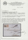 Österreich: 1850, Freimarken 3 Kr. Zinnoberrot Und 6 Kr. D`braun, Jeweils Allsei - Cartas & Documentos