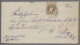 Österreich: 1872, GSU 5 Kr. Mit Zusatzfrankatur 10 Kr. Blau Grober Druck, Als Re - Lettres & Documents