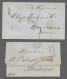 Delcampe - Russia -  Pre Adhesives  / Stampless Covers: 1853-1871, 7 ELs From Odessa Or St. - ...-1857 Prephilately