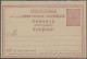 Turkey - Postal Stationery: 1895, Doppelkarte Mit Wappen Und Tughra, 20 Pa. Trüb - Postal Stationery