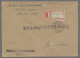 Hungary - Specialities: 1944, Unfrankierter Dienst-Einschreibebrief Mit Stempel - Other