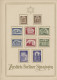 Thematics: Judaism: 1949, Gedenkblatt Der Jüdischen Gemeinde Berlin Als Dank Für - Non Classés