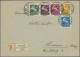 Thematics: Scouts: 1933, Hungary, Gödöllö Jamboree, Complete Set On Registered C - Other & Unclassified