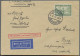 Zeppelin Mail - Germany: 1929, Hollandfahrt, Abwurf Amsterdam, Bordpost, Frankie - Correo Aéreo & Zeppelin