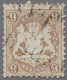 Bayern - Marken Und Briefe: 1873, Staatswappen Gezähnt, 9 Kr. Mit Dem Seltenen W - Other & Unclassified