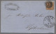 Hamburg - Dänisches Oberpostamt: 1855, Faltbrief Von Liverpool Nach Kopenhagen, - Hamburg