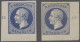 Hannover - Marken Und Briefe: 1859, "Georg V." 2 Gr. Blau Voll- Bis Breitrandig - Hanover