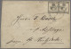 Hannover - Marken Und Briefe: 1860, 2 Stück Der Freimarke 1/2 Gr. Schwarz Mit We - Hanovre