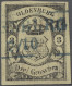 Oldenburg - Marken Und Briefe: 1859, Staatswappen, 3 Gr. Schwarz Auf Lebhaftgrau - Oldenbourg