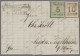 Elsass-Lothringen - Marken Und Briefe: 1871, Mischfrankatur Von 5 C. Dunkelgelbl - Otros & Sin Clasificación