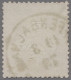 Deutsches Reich - Brustschild: 1873, Kleiner Brustschild, 2 Kr. Rotorange, üblic - Oblitérés