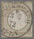 Deutsches Reich - Brustschild: 1872, Kleiner Brustschild, 18 Kr. Mittelockerbrau - Usados