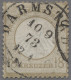 Deutsches Reich - Brustschild: 1872, Kleiner Brustschild 18 Kreuzer Mittel- Bis - Gebraucht
