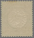 Deutsches Reich - Brustschild: 1872, Großer Brustschild, 1 Kr. In Der B-Farbe Gr - Ungebraucht