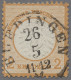 Deutsches Reich - Brustschild: 1872, Großer Brustschild 2 Keruzer Orange, Sauber - Used Stamps