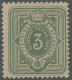 Deutsches Reich - Pfennige: 1875, Freimarke 3 Pfennige In Der Farbvariante Gelbl - Neufs