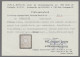 Deutsches Reich - Pfennige: 1875, 10 Pfg. Lilarot, Farbfrisches, Sehr Gut Zentri - Neufs