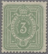 Deutsches Reich - Pfennig: 1887ff., Spätauflage, 3 Pfg. Mittelgelblichgrün, Post - Neufs