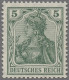 Deutsches Reich - Germania: 1905, Germania Mit Wz. 1, Friedensdruck, 5 Pfg. In D - Nuevos