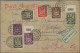 Deutsches Reich - Inflation: 1923, Portogerechte 350 Mark-Flugpost-Frankatur (30 - Covers & Documents