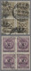 Deutsches Reich - Inflation: 1923, 200 Mio. Dunkelbraunoliv Und 1 Mrd. Grauvioke - Used Stamps