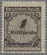 Deutsches Reich - Inflation: 1923, Rosettenmuster, 1 Mrd. Mark, Plattendruck In - Nuevos