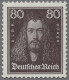 Deutsches Reich - Weimar: 1926-27, Bedeutende Deutsche, Postfrischer Satz, 388 K - Unused Stamps