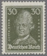 Delcampe - Deutsches Reich - Weimar: 1926-27, Bedeutende Deutsche, Postfrischer Satz, 388 K - Unused Stamps