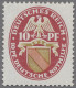 Deutsches Reich - Weimar: 1926, Nothilfe, Landeswappen II, 10 + 10 Pfg. Mit STEH - Neufs