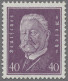 Deutsches Reich - Weimar: 1928, Reichspräsidenten, Der Komplette Satz Inklusive - Unused Stamps