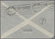 Deutsches Reich - 3. Reich: 1937, 29.12., 3 RM Graf Zeppelin Im Senkrechten Drei - Covers & Documents