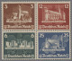 Deutsches Reich - 3. Reich: 1935, OSTROPA - Drei Kombinationen Der Blockmarken, - Used Stamps