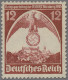 Deutsches Reich - 3. Reich: 1935, Reichsparteitag 12 Pfg. Mit Seitenverkehrtem W - Ungebraucht