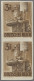 Deutsches Reich - 3. Reich: 1943, Arbeitsdienst, 3 Rpf., Senkrechtes Paar Ungezä - Unused Stamps