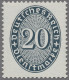 Deutsches Reich - Dienstmarken: 1927-1929, Wertziffern Im Oval, Drei Werte Mit L - Oficial