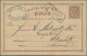 Deutsches Reich - Bahnpost: DRESDEN - BODENBACH, 1874, Ra 3 Schwarz Auf Postkart - Other & Unclassified