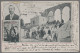 Deutsche Post In Der Türkei: 1900-1904, Interessantes Lot Aus Sechs Ansichtskart - Turquia (oficinas)