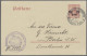 Deutsche Post In Der Türkei - Ganzsachen: 1910, Germania 10 Pfg. Mit Aufdruck "2 - Deutsche Post In Der Türkei