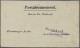 Deutsch-Neuguinea - Besonderheiten: 1914, Vorderseite Einer Zeitungssendung Der - Nueva Guinea Alemana